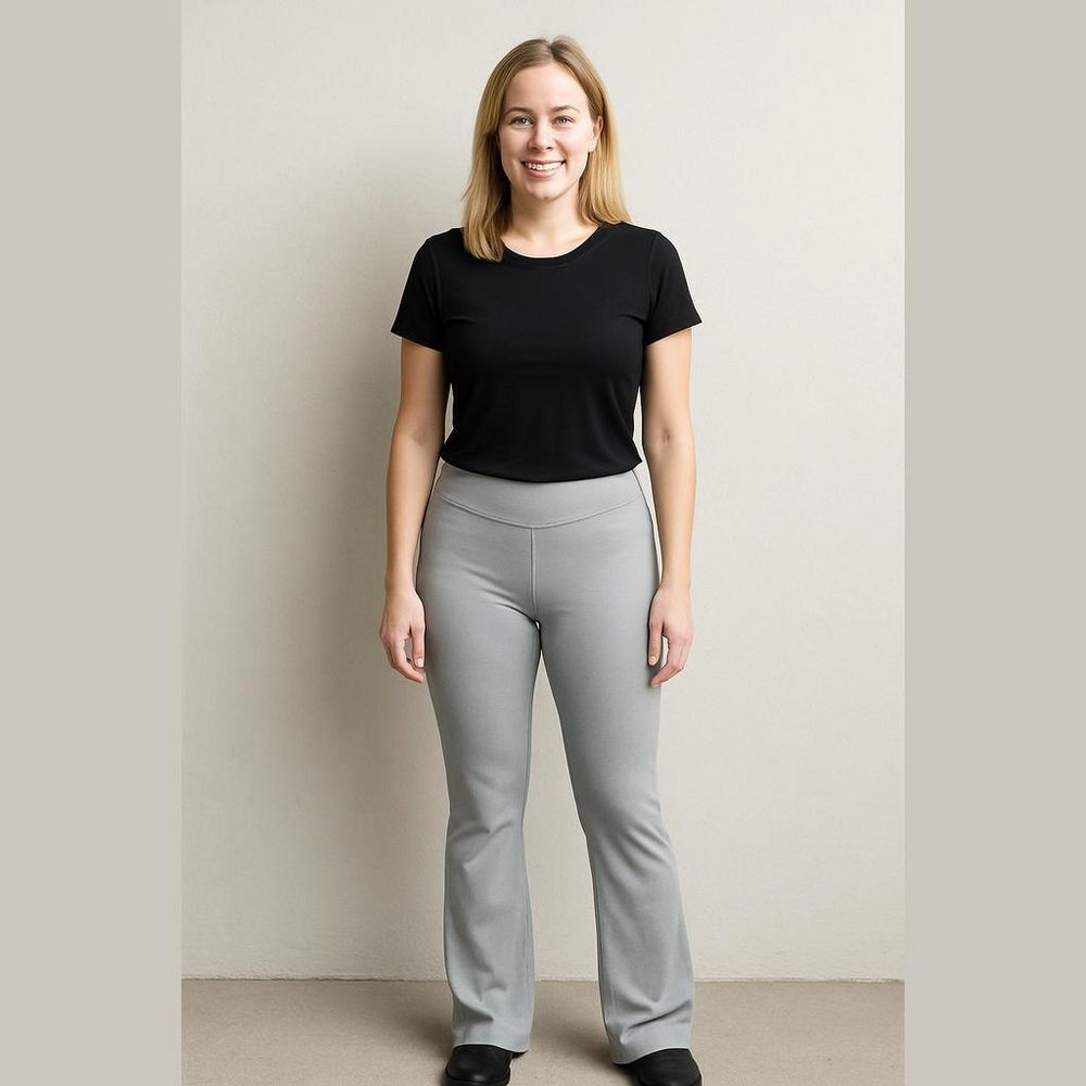 Avia Grey Bootcut Yoga Pants Size Extra Large